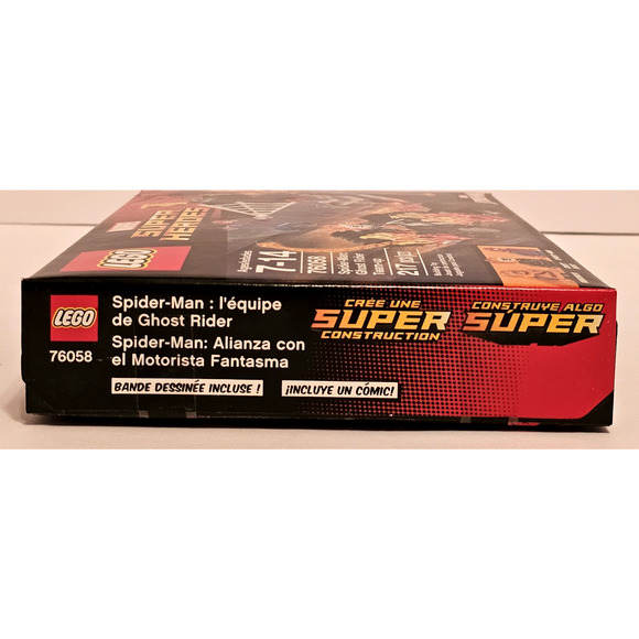 SPIDERMAN GHOST RIDER TEAM UP Marvel Super Heroes LEGO Set #76058 RETIRED Sealed - Picture 15 of 15